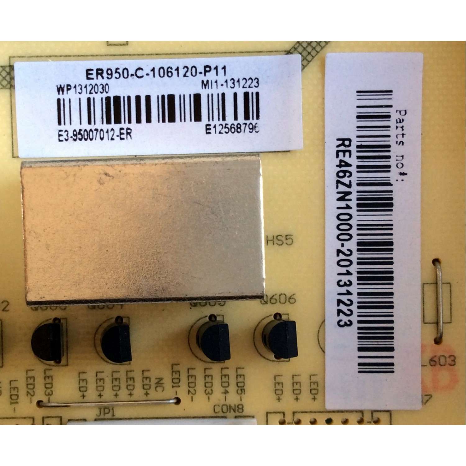 FUENTE DE PODER / RCA RE46ZN1000 / ER950 C / KB-5150 / E3-95007012-ER / MODELO LED46C45RQ - Imagen 2